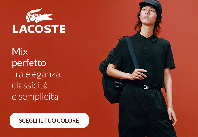 Abbigliamento uomo Lacoste
