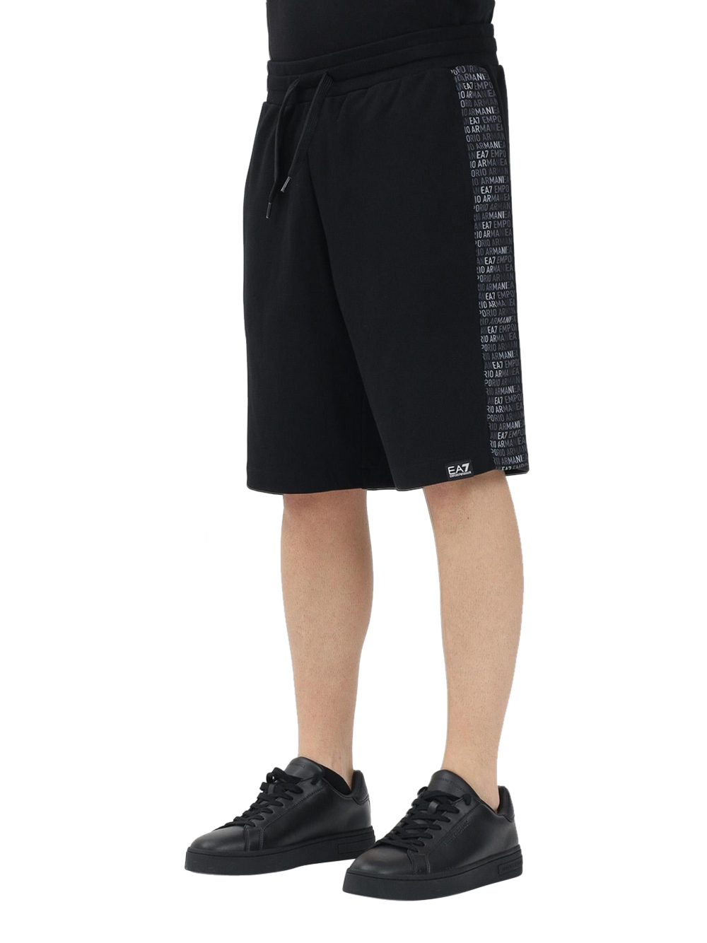 Ea7 Uomo Nero Bermuda Casual Da