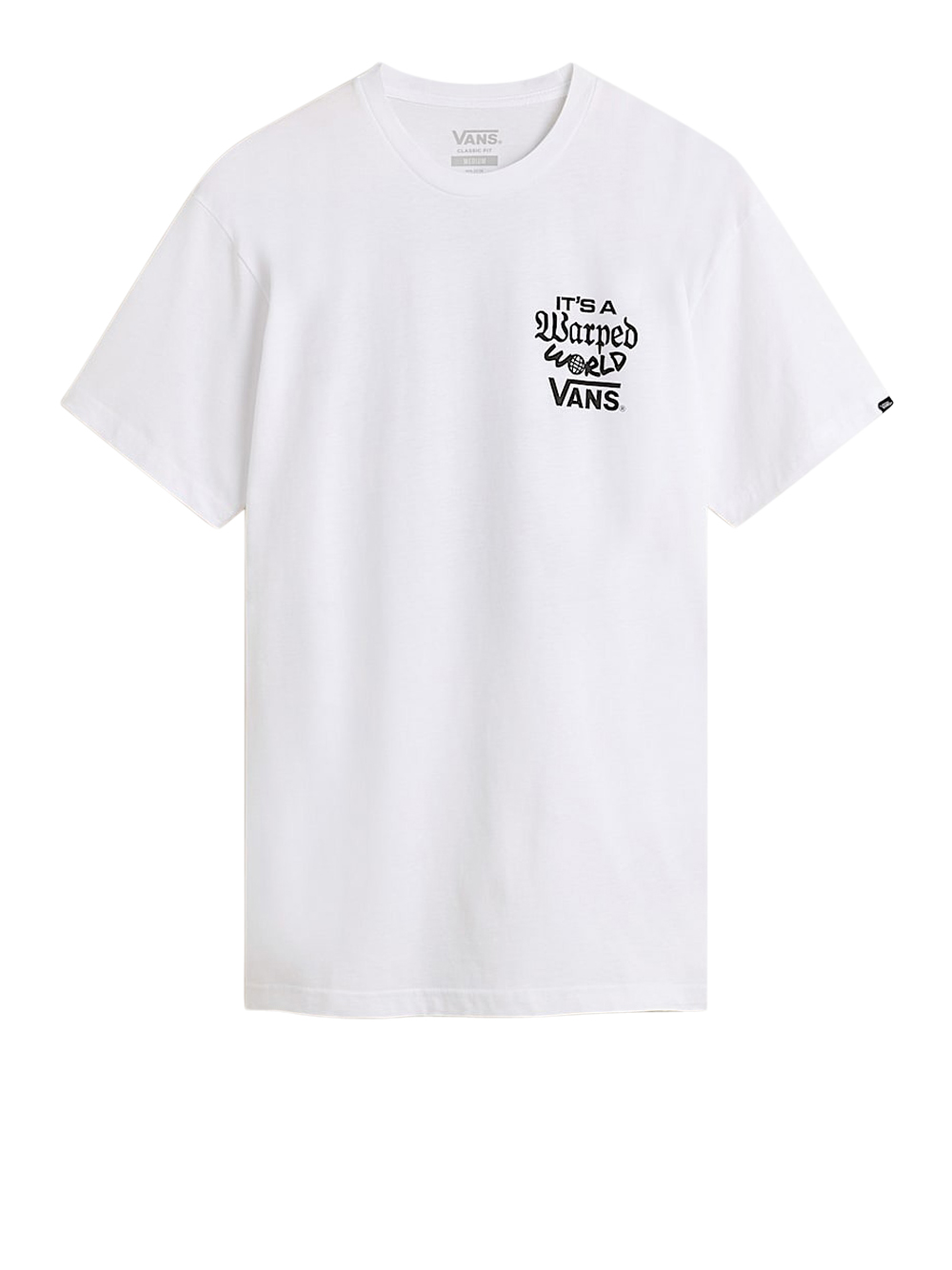 vans t-shirt weiß - herren größe xl