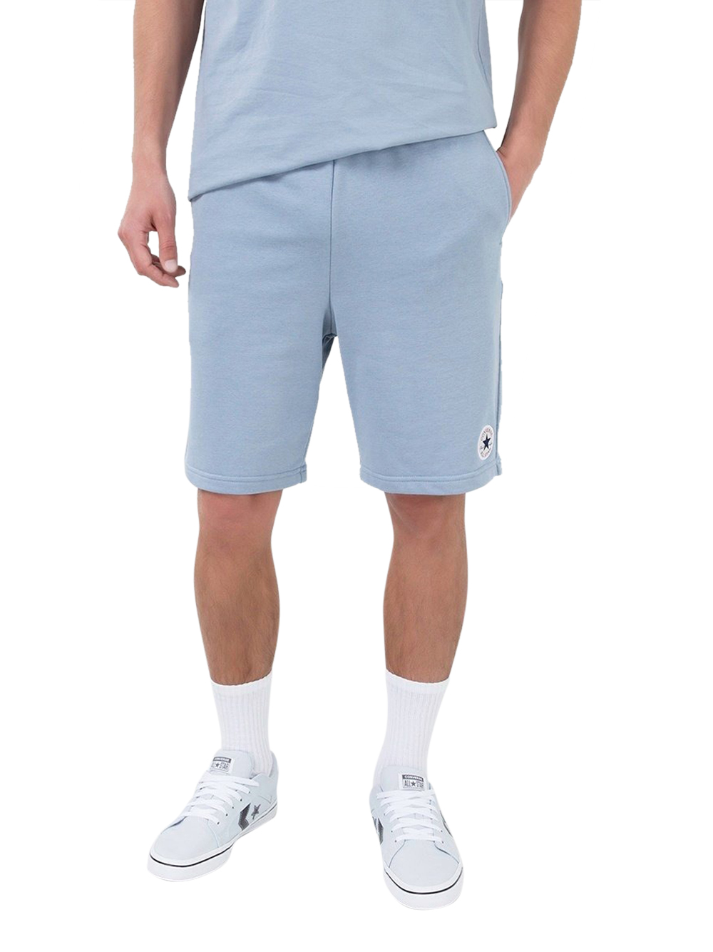 converse unisex casual bermuda shorts - hellblau größe xl