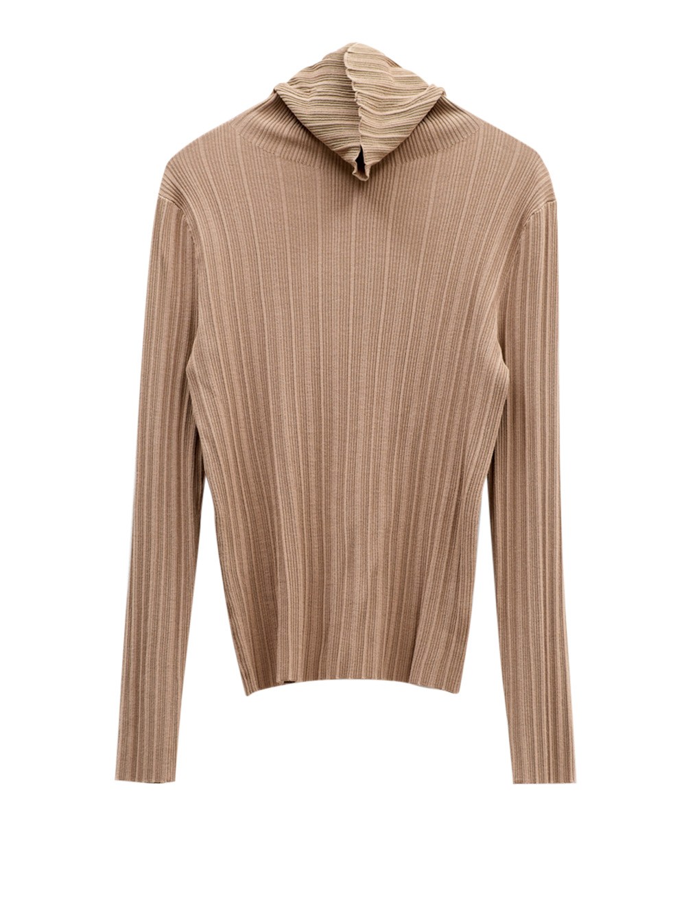 eleh damen rollkragenpullover - beige größe s