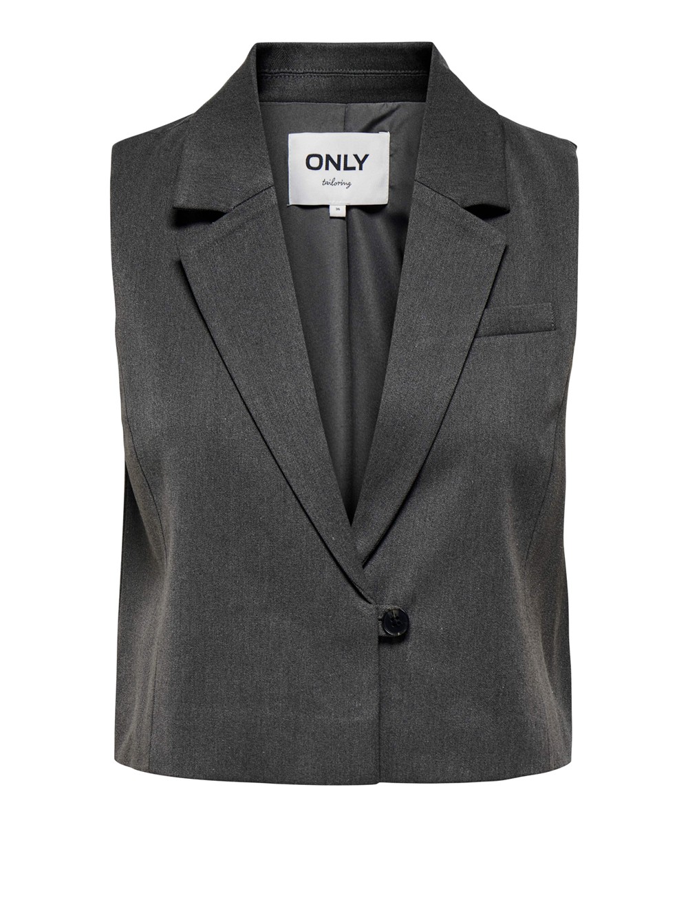 gilet only da donna - grigio