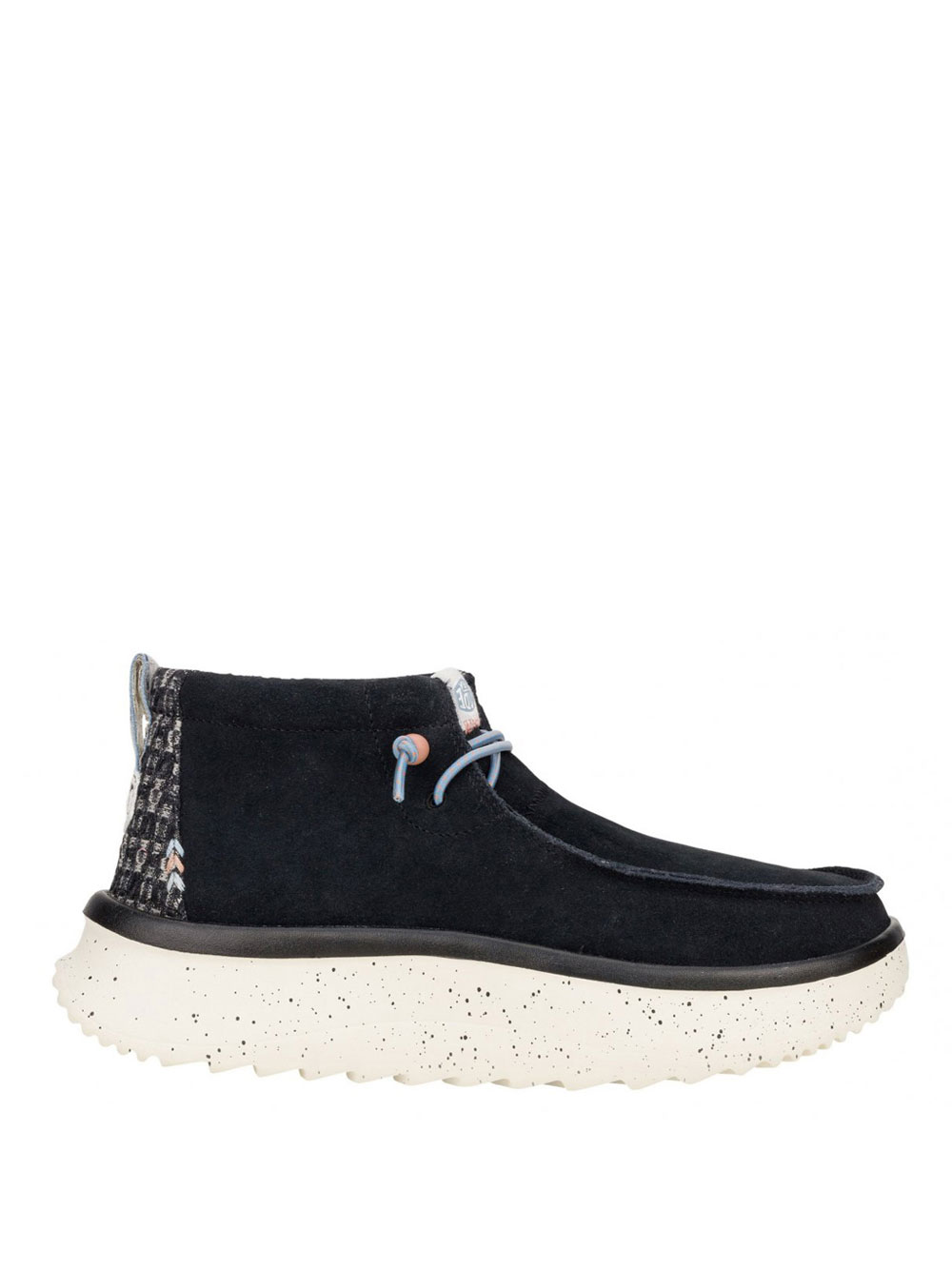 hey dude wendy peak hi wildlederstiefel für damen - schwarz größe 38