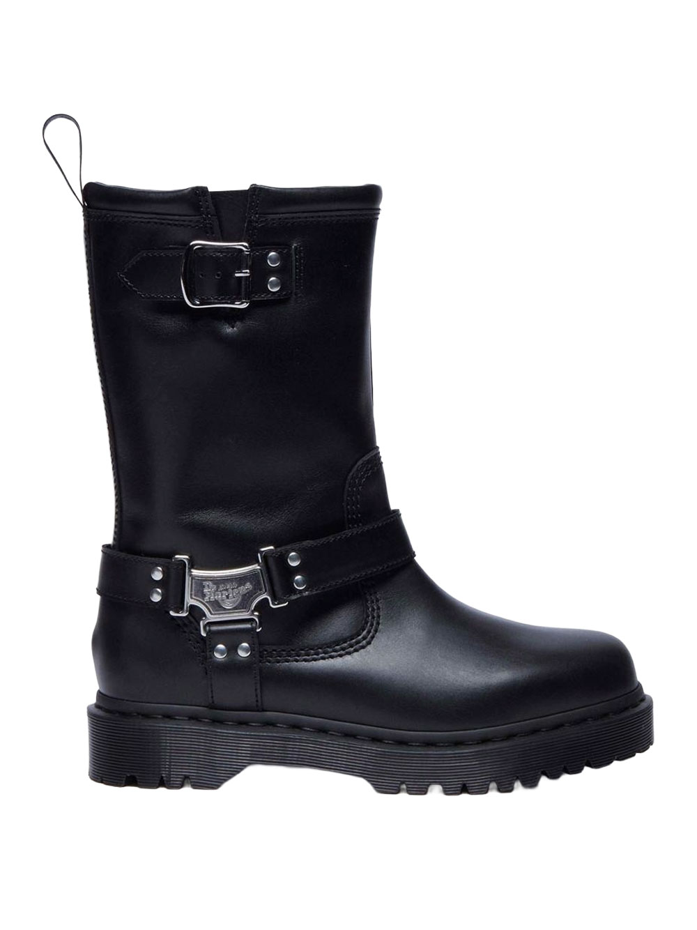 dr. martens anistone hi stiefel für frauen - schwarz größe 40
