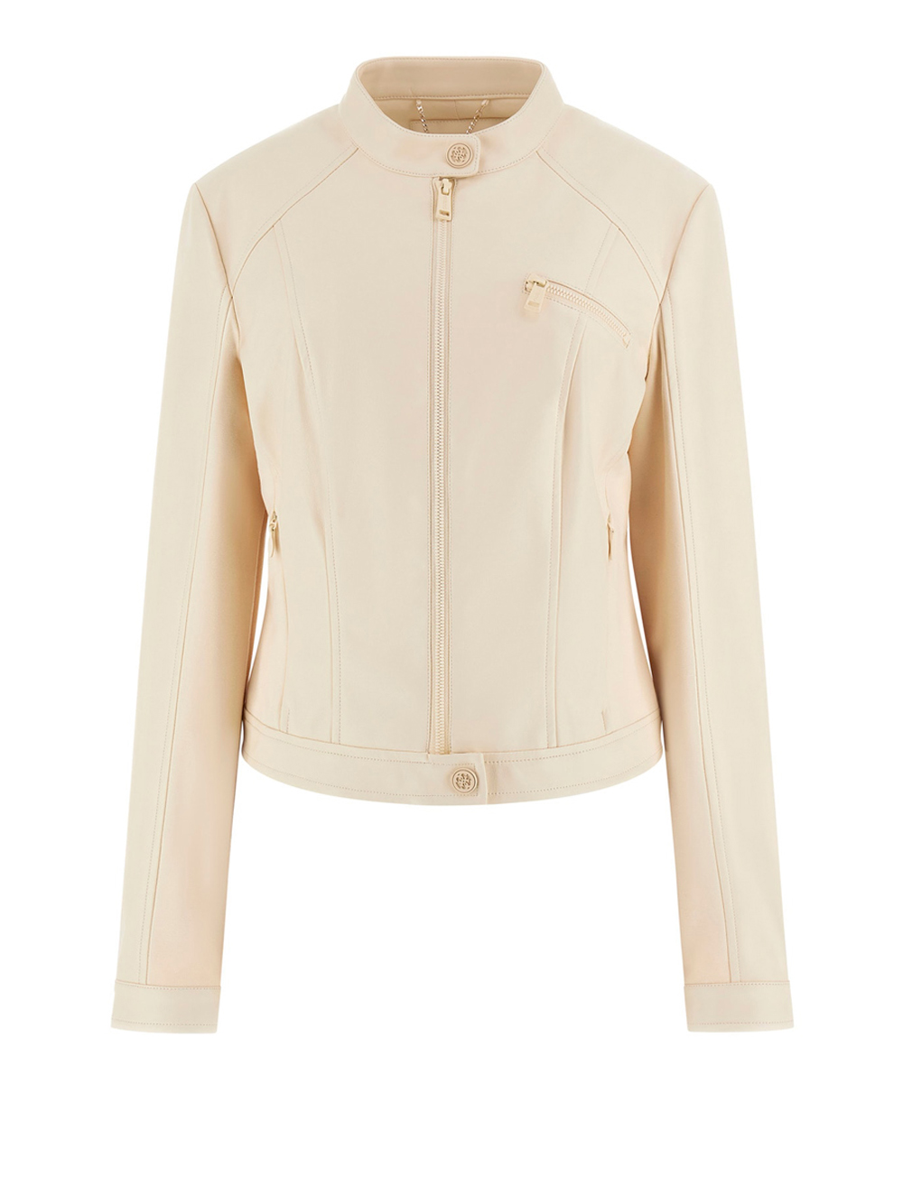 giubbino guess new fiammetta da donna - avorio