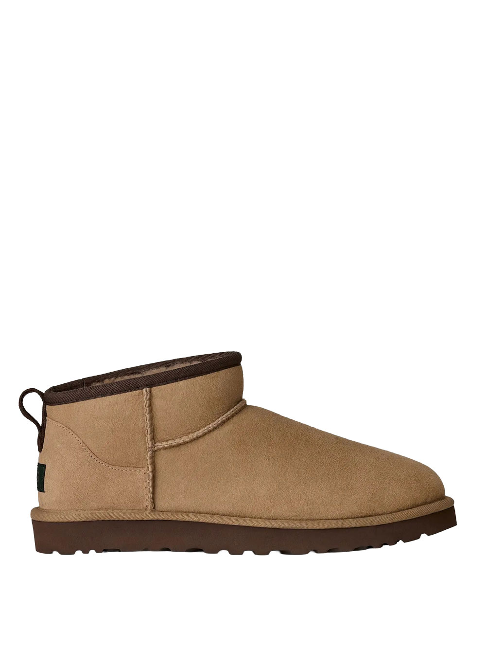 ugg classic ultra mini herrenstiefel - beige größe 44