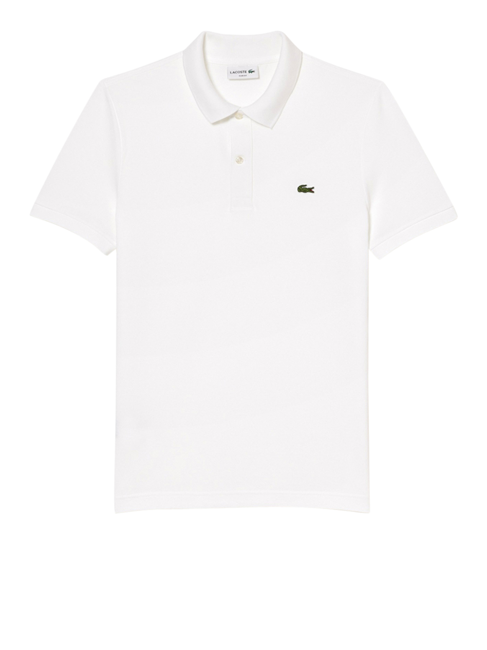 Lacoste Uomo Bianco Polo Da