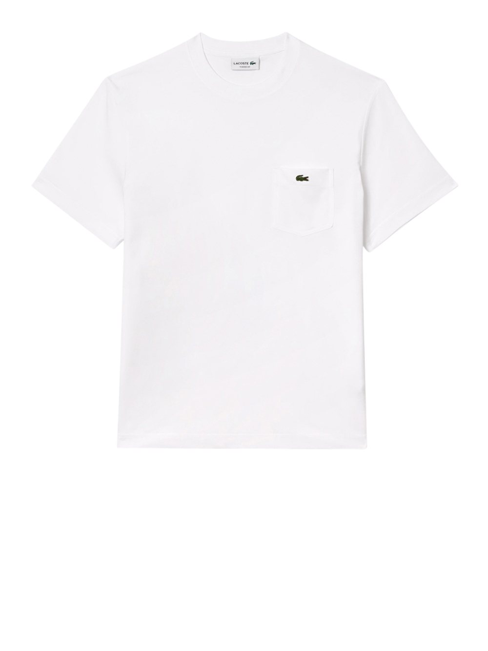 Lacoste Uomo Bianco T-Shirt Da