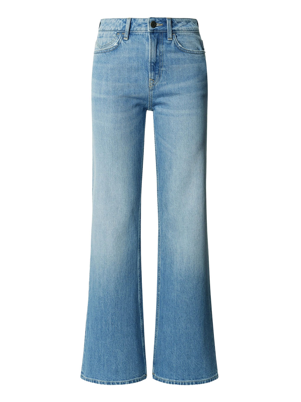 jeans a zampa pepe jeans willa da donna - denim taglia 28