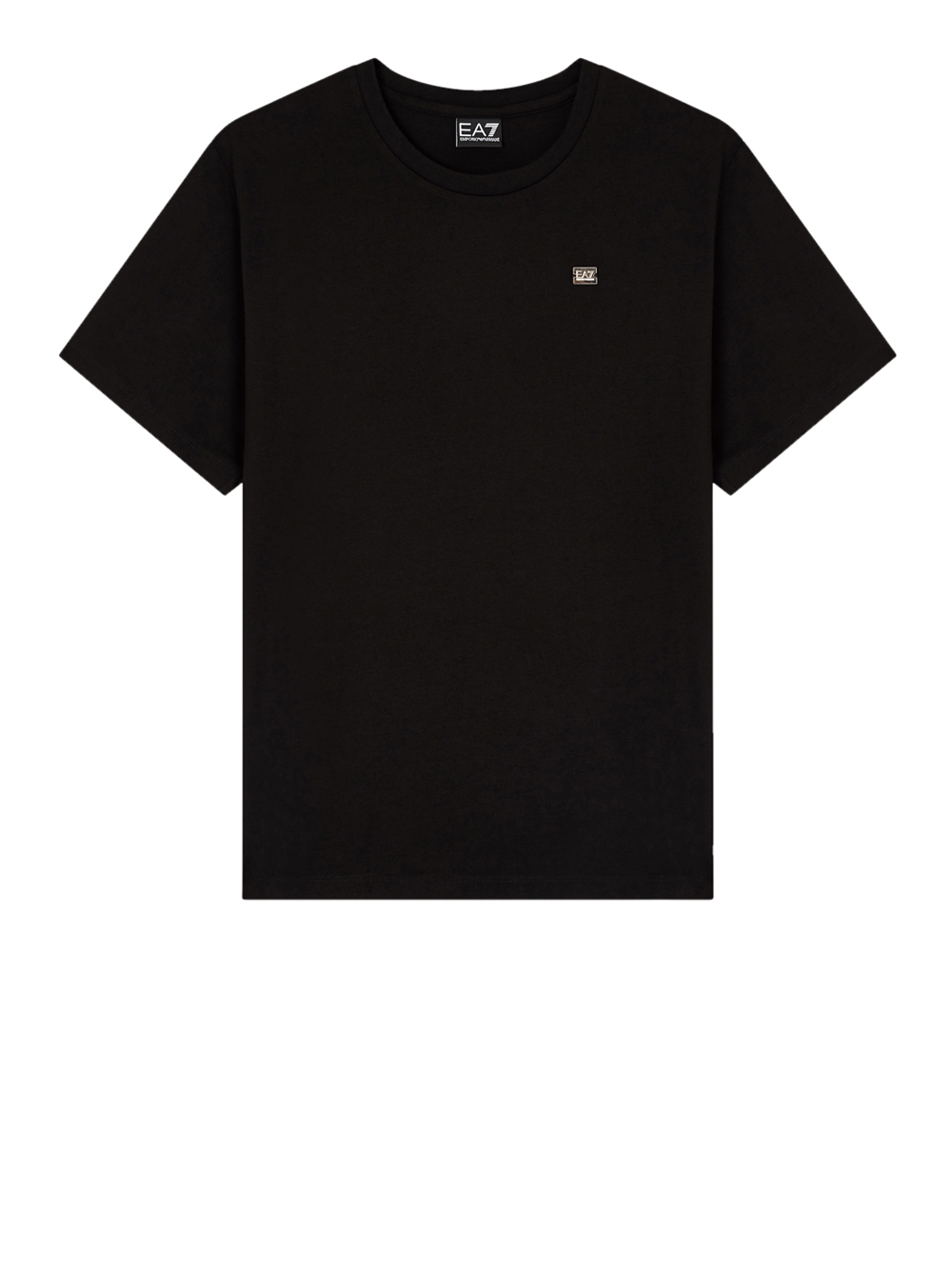 Ea7 Donna Nero T-Shirt Da