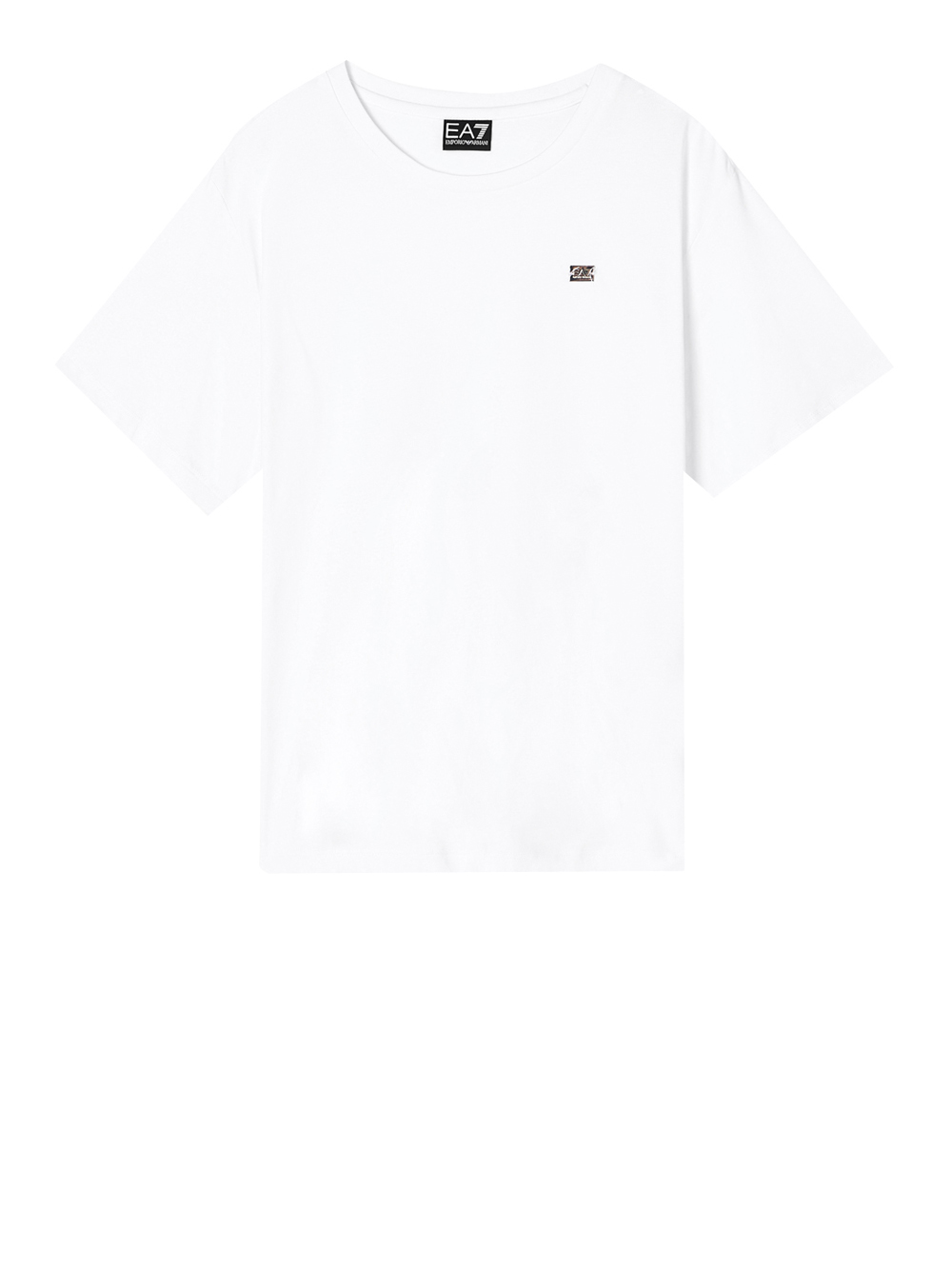 Ea7 Donna Bianco T-Shirt Da