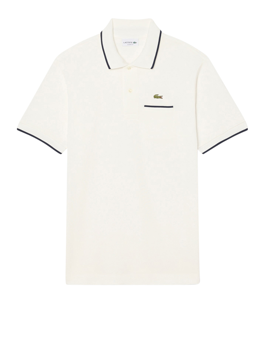 Lacoste Uomo Bianco Polo Da