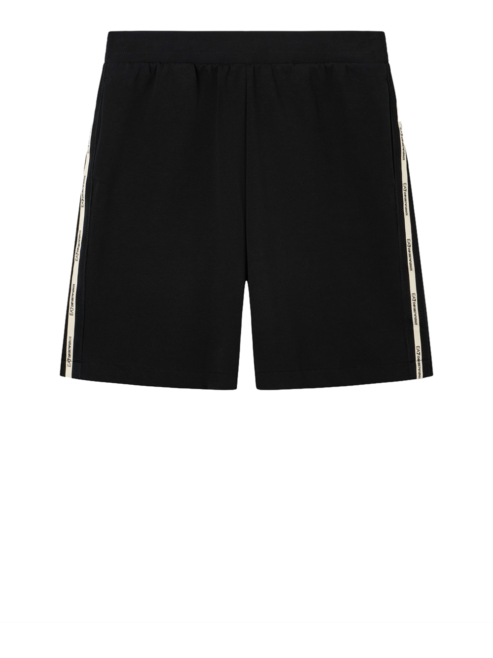 Ea7 Uomo Nero Bermuda Casual Da