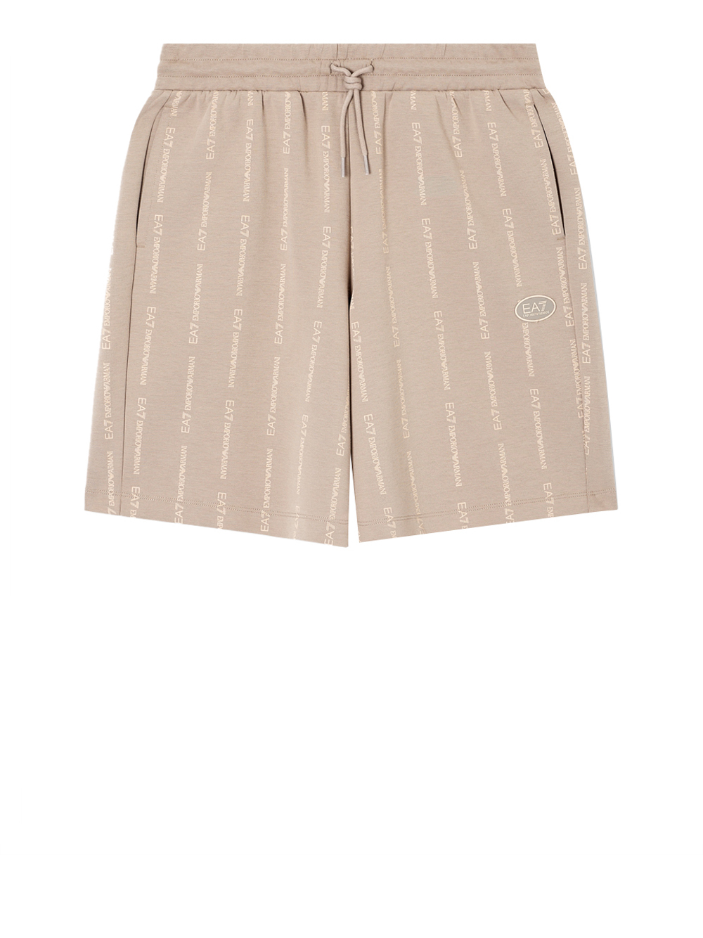 Ea7 Uomo Beige Bermuda Casual Da