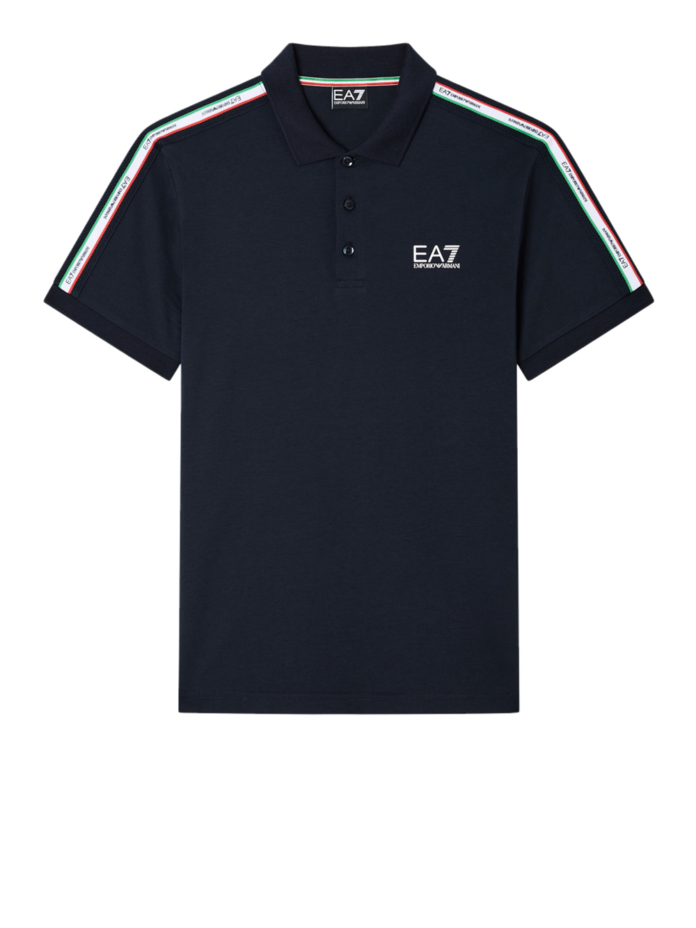 Ea7 Uomo Blu Polo Da