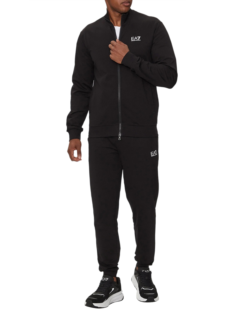 Ea7 Uomo Nero Tuta Sportiva Da