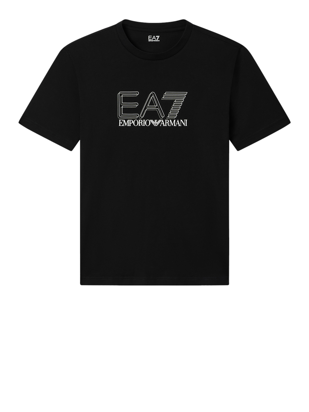 Ea7 Uomo Nero T-Shirt Da