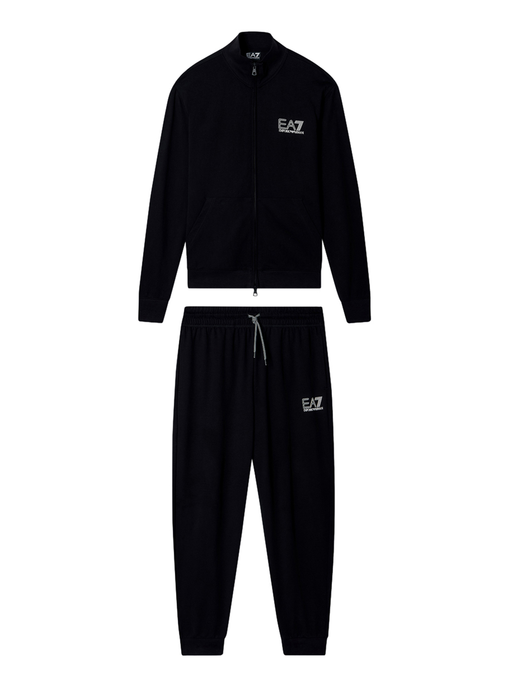 Ea7 Uomo Nero Tuta Sportiva Da