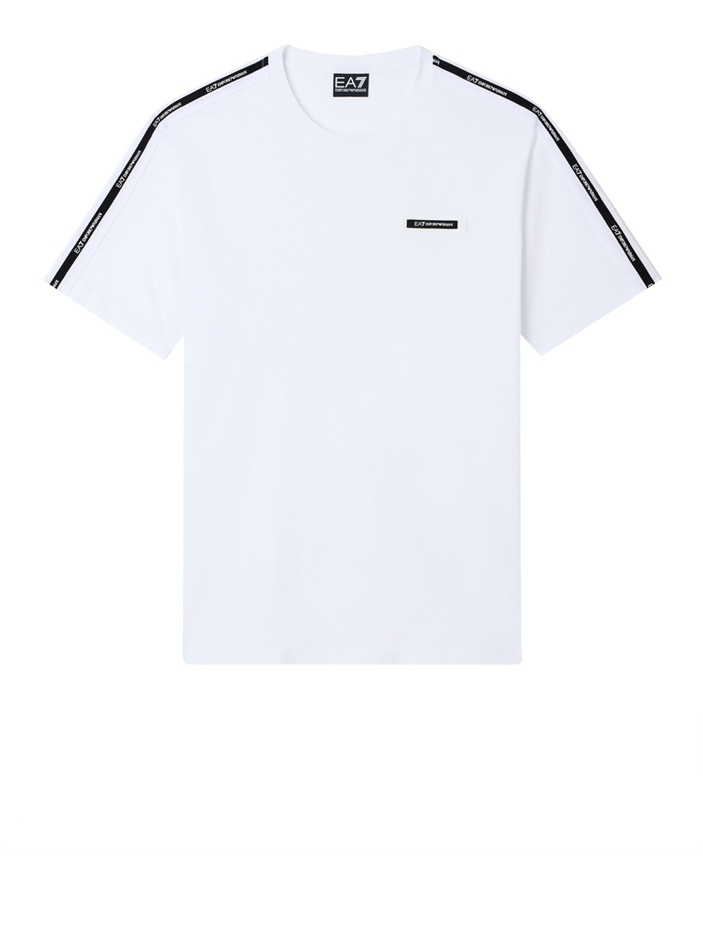 Ea7 Uomo Bianco T-Shirt Da