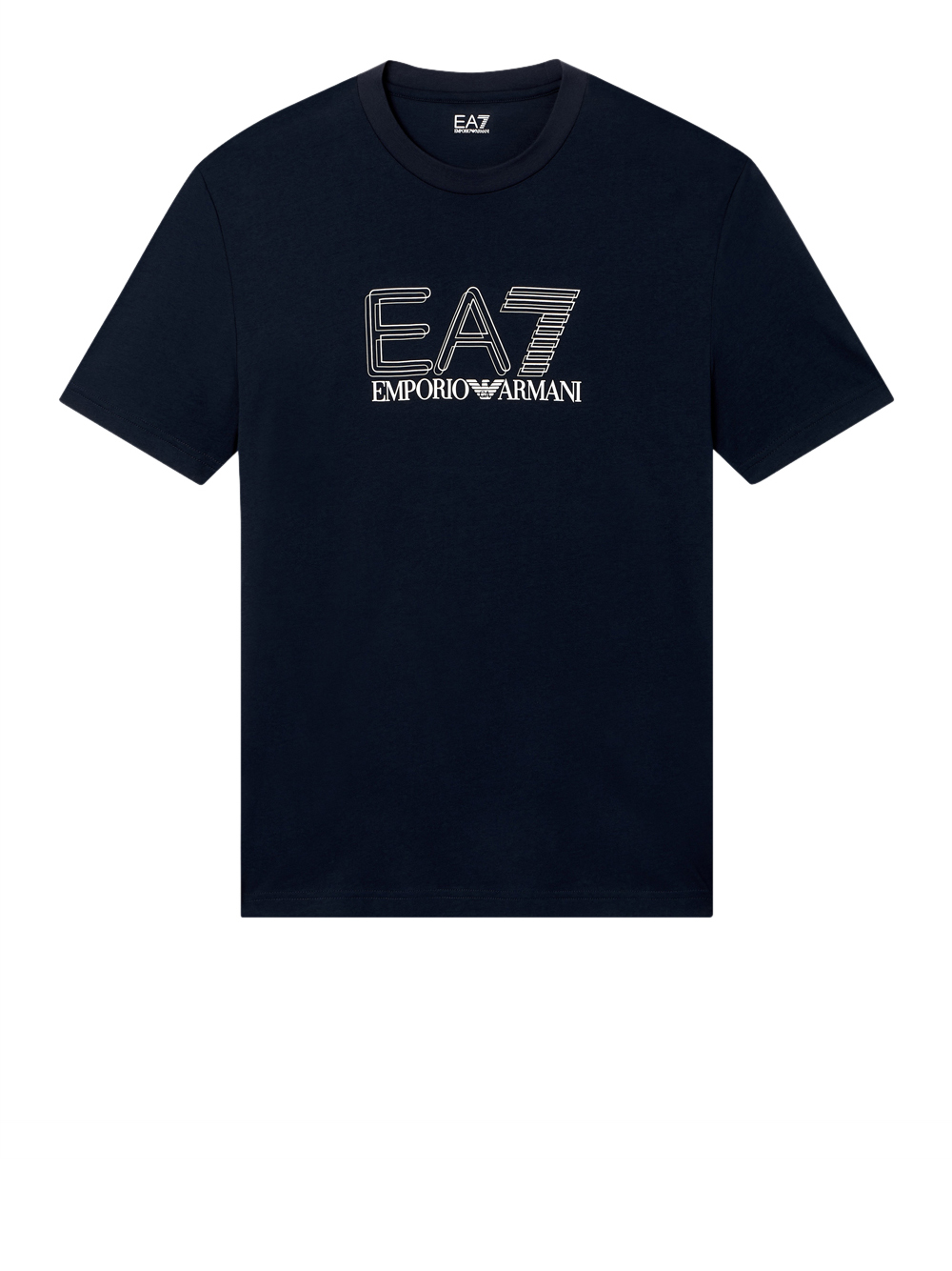 Ea7 Uomo Blu T-Shirt Da