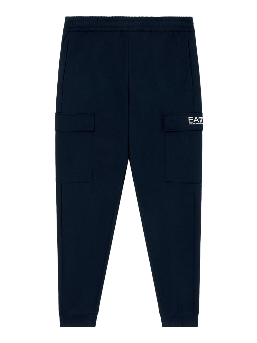 Ea7 Uomo Blu Pantalone Tuta Cargo Da