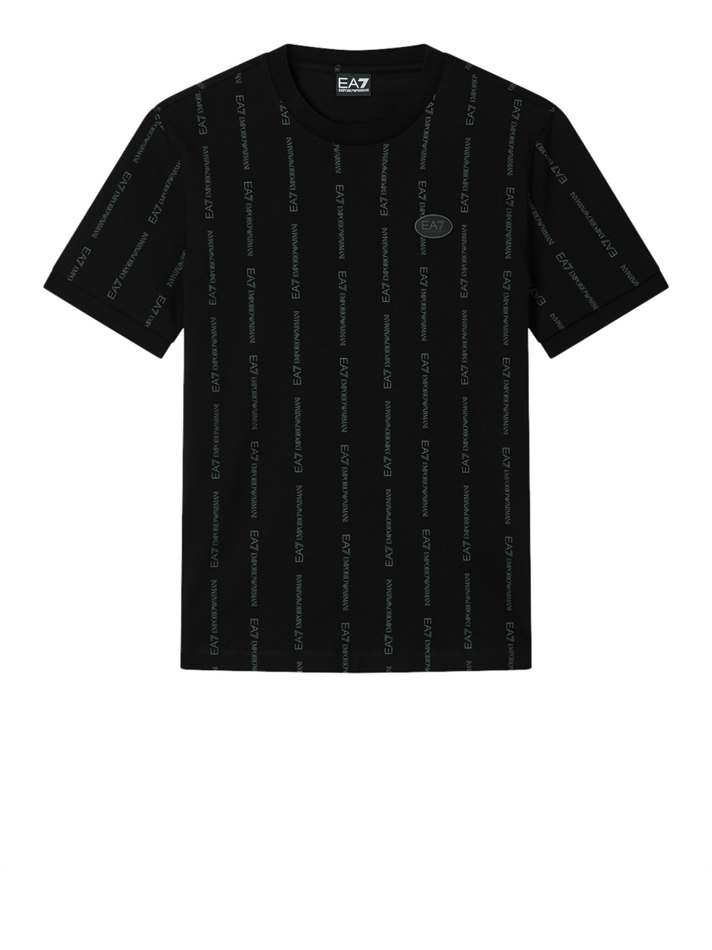 Ea7 Uomo Nero T-Shirt Da
