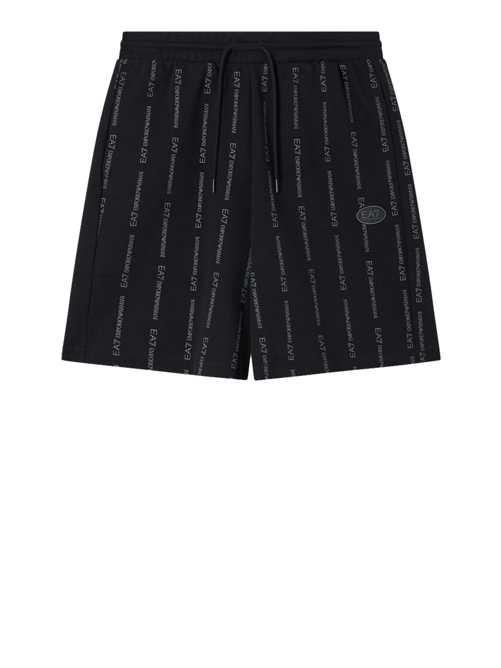 Ea7 Uomo Nero Bermuda Casual Da