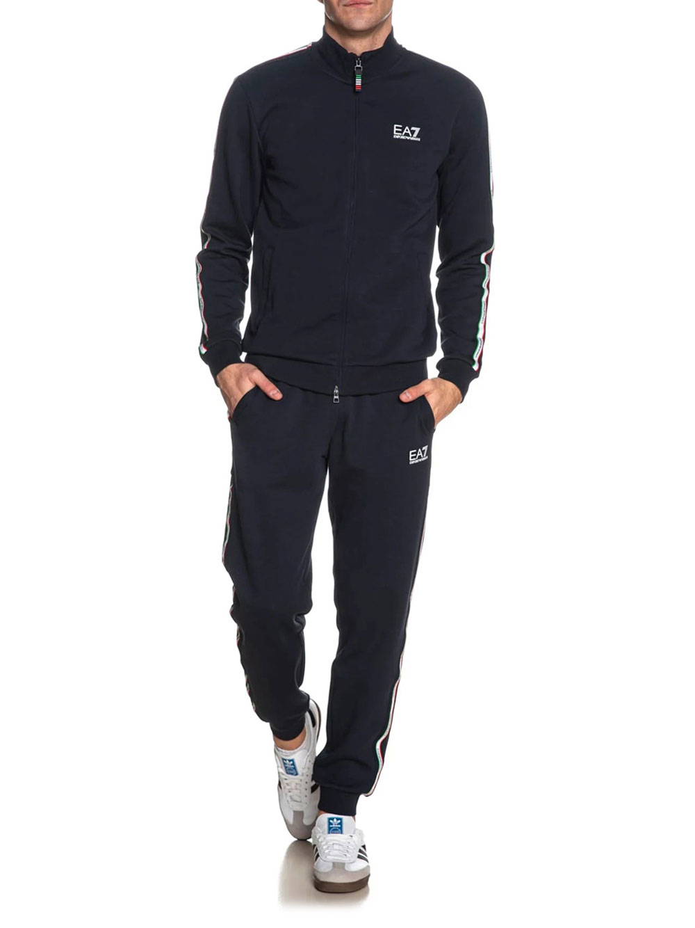 Ea7 Uomo Blu Tuta Sportiva Da