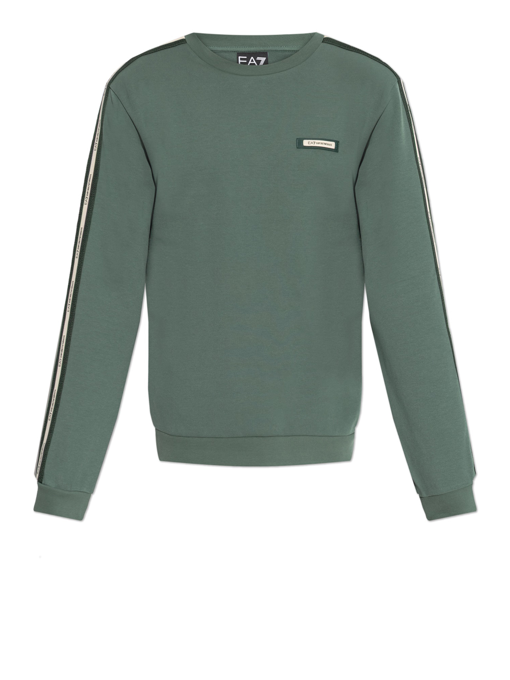 Ea7 Uomo Verde Felpa Da