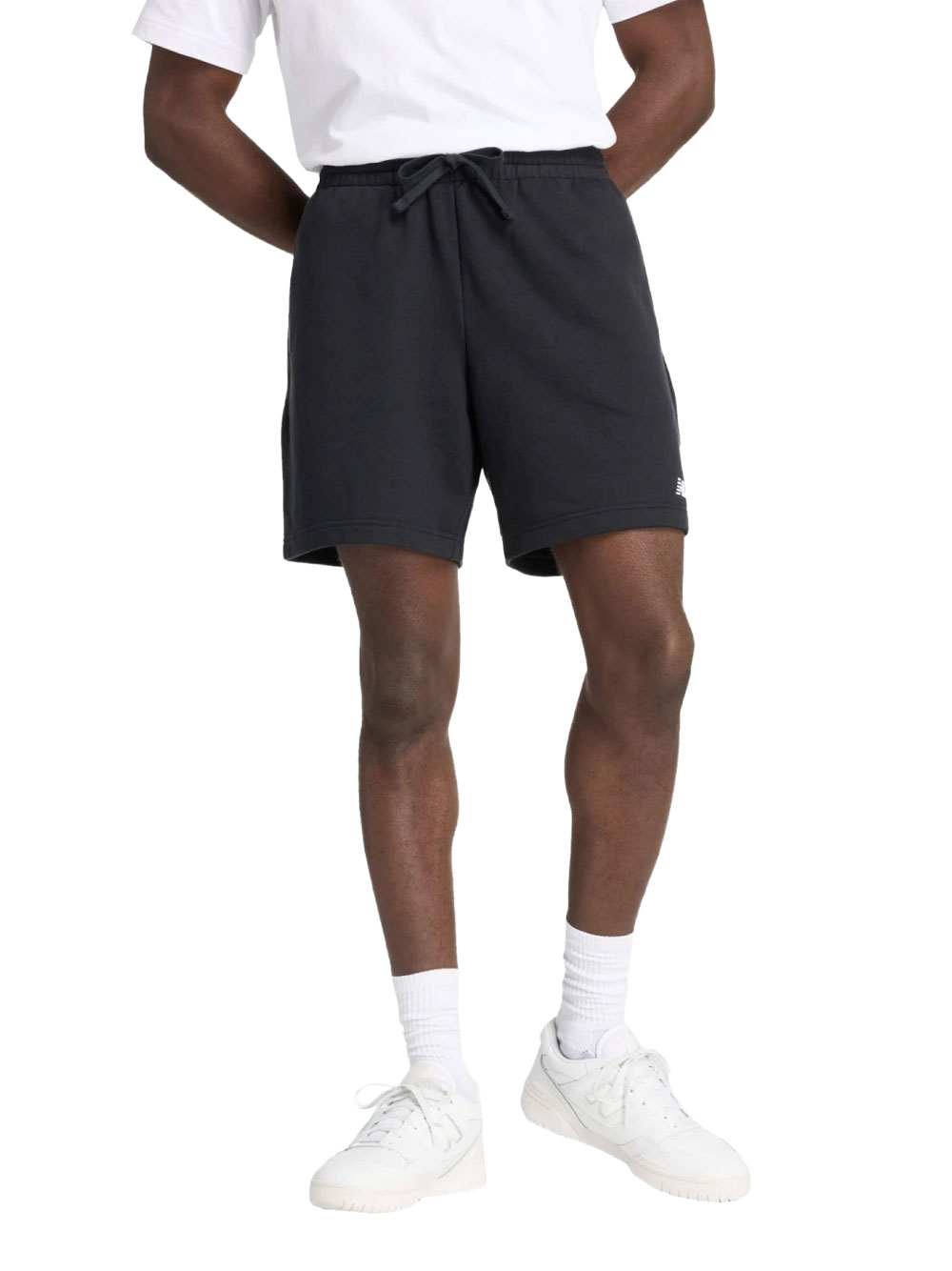 new balance herren casual bermuda shorts - schwarz größe l