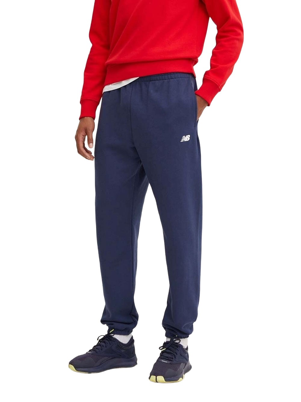 new balance herren sweatpants - blau größe l