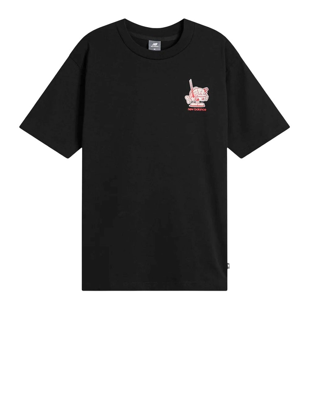 new balance herren-t-shirt - schwarz größe s