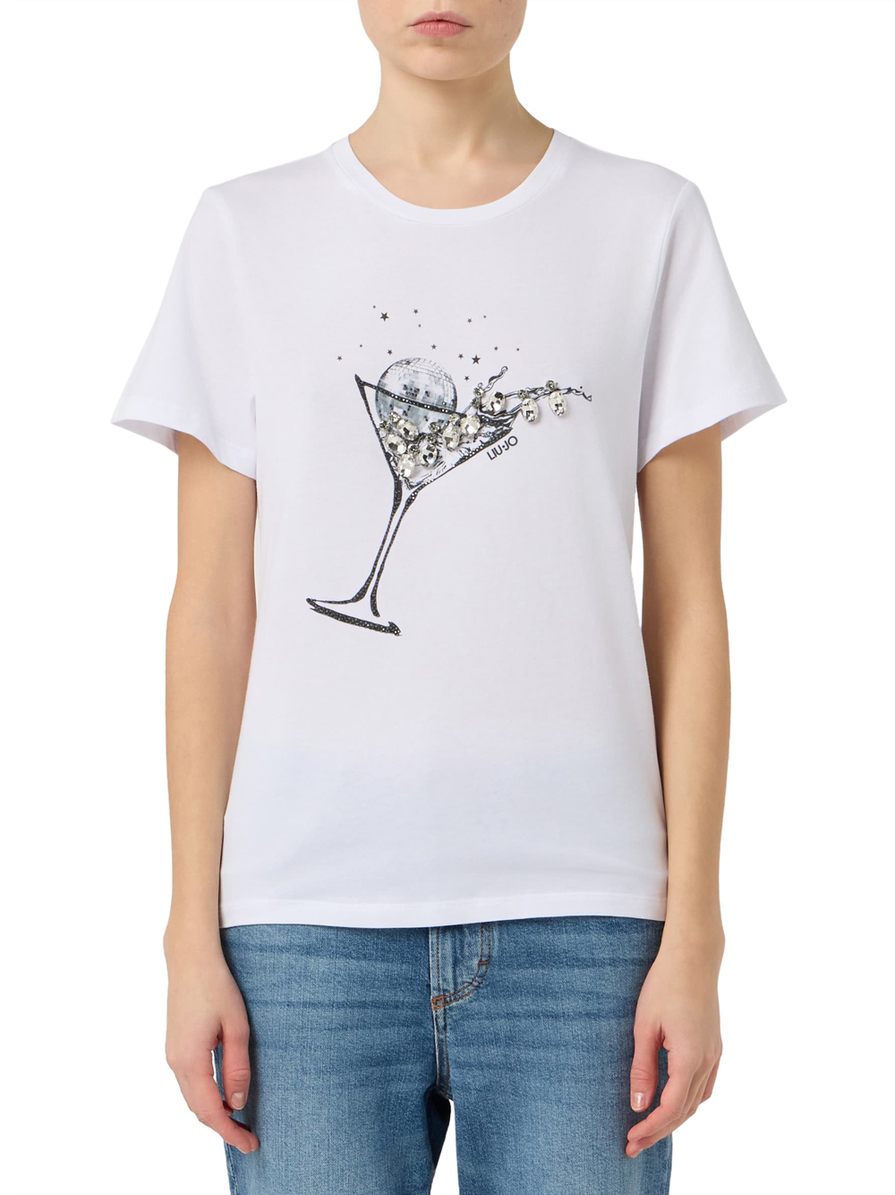 Liu-Jo Donna Bianco T-Shirt Liu Jo Da
