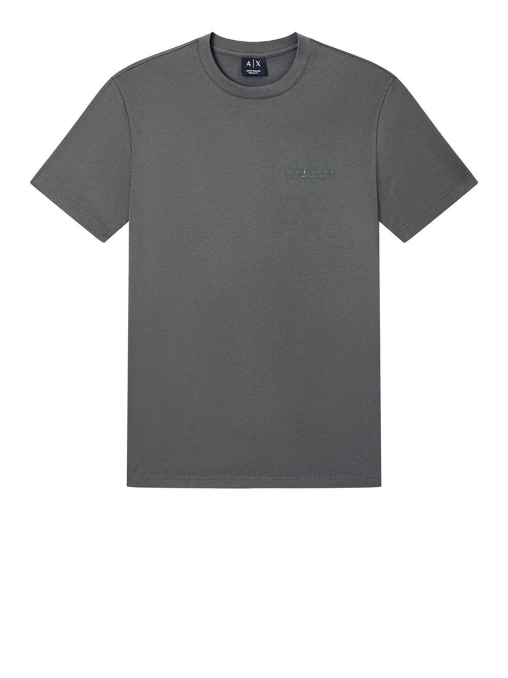 Armani-Exchange Uomo Grigio T-Shirt Armani Exchange Da