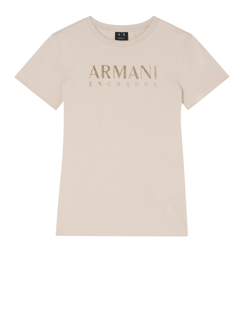 Armani-Exchange Donna Avorio T-Shirt Armani Exchange Da