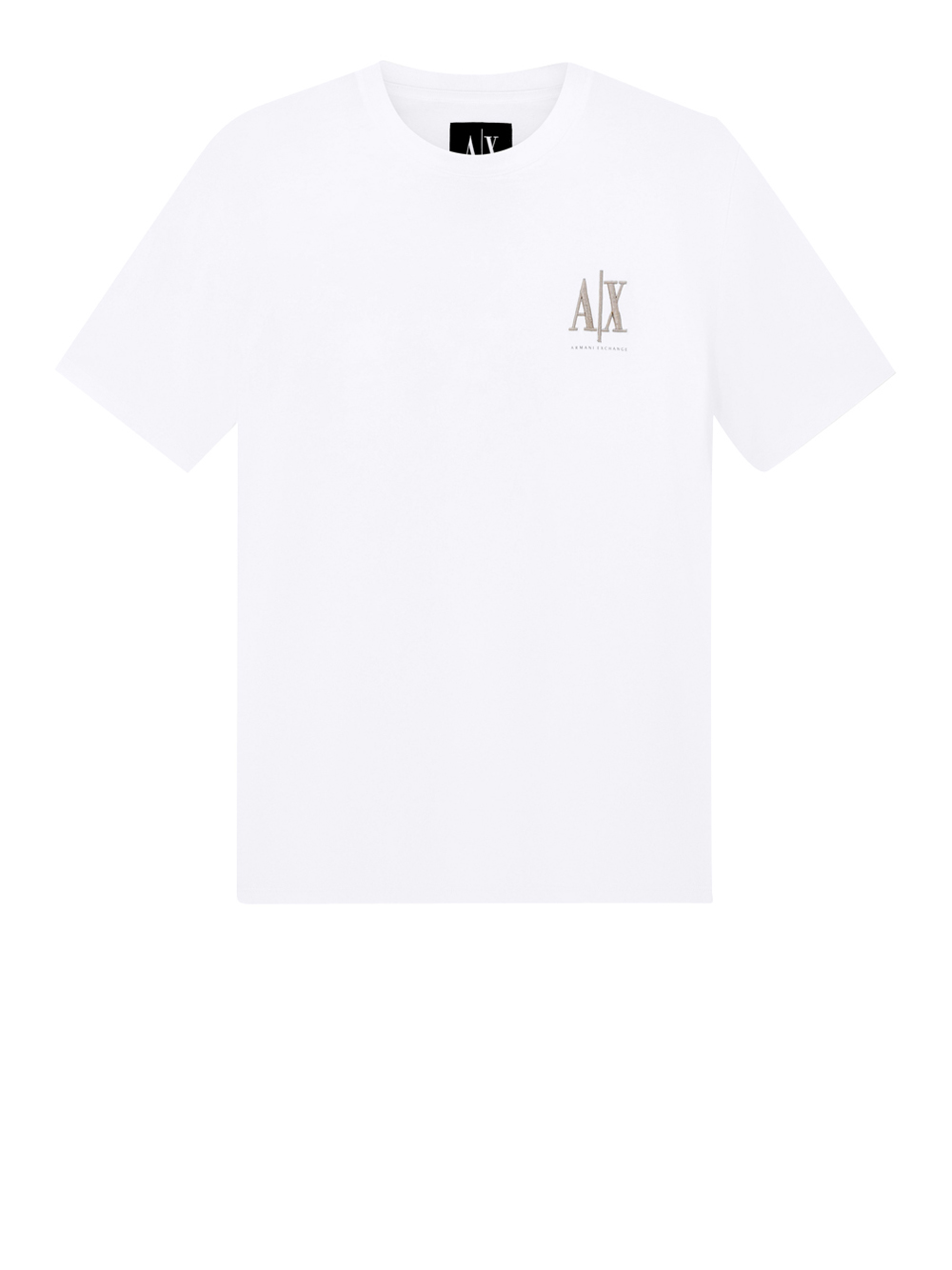 Armani-Exchange Uomo Bianco T-Shirt Armani Exchange Da