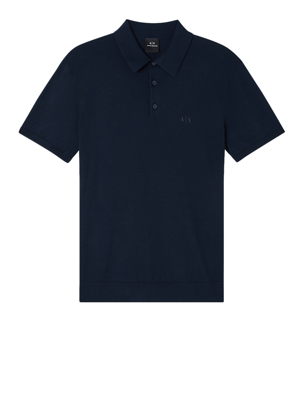 Armani-Exchange Uomo Blu Polo Armani Exchange Da