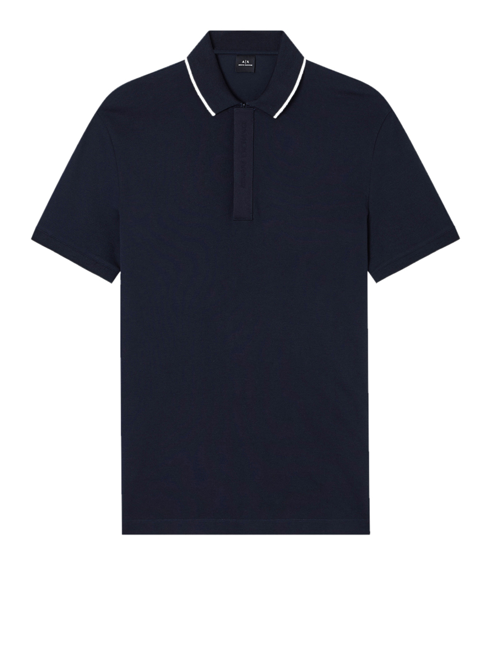 Armani-Exchange Uomo Blu Polo Armani Exchange Da