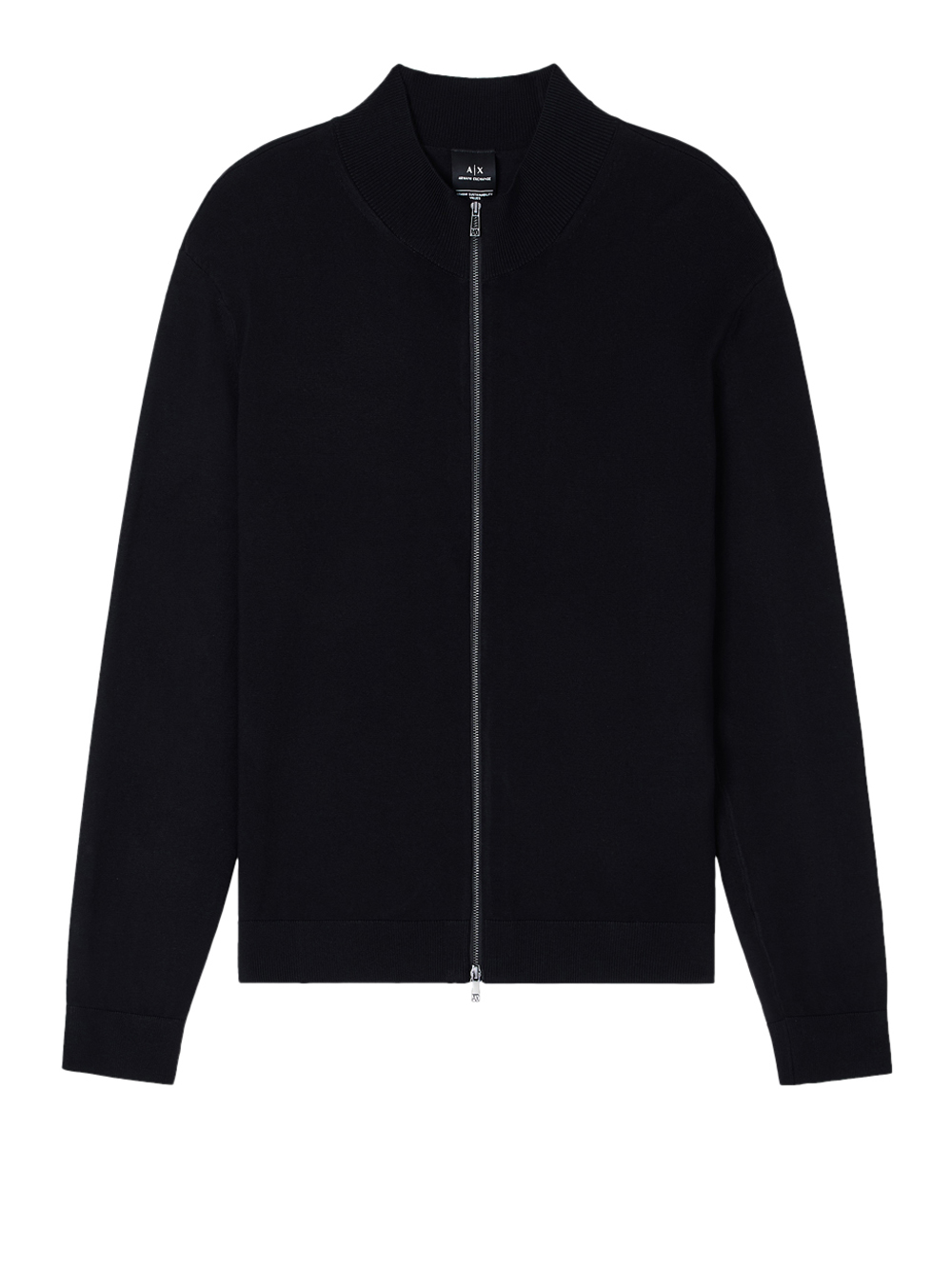Armani-Exchange Uomo Nero Cardigan Armani Exchange Da