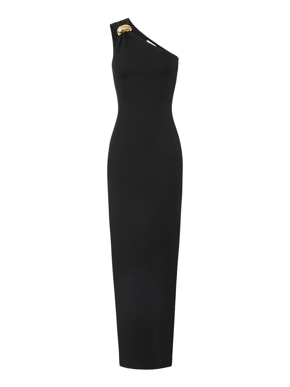 elisabetta franchi longuette-kleid schwarz - damen größe 40