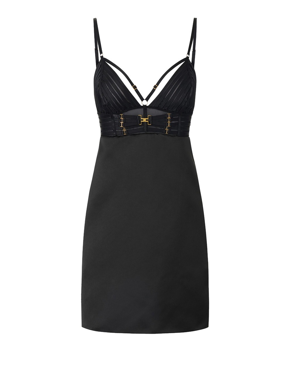 elisabetta franchi mini-kleid schwarz - damen größe 40