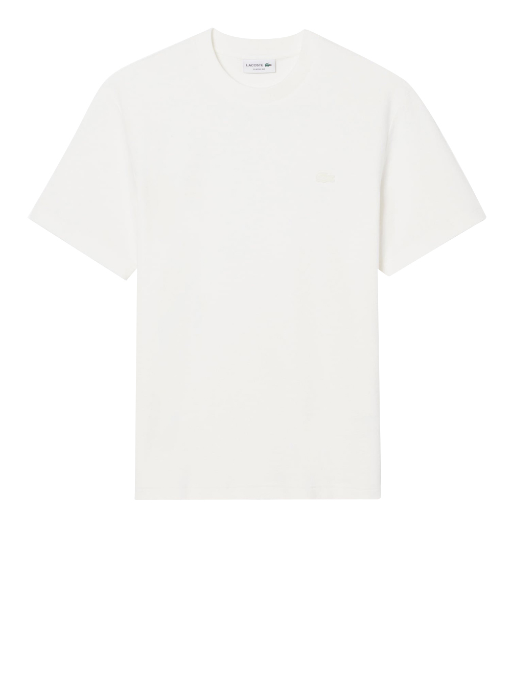 Lacoste Uomo Bianco T-Shirt Da