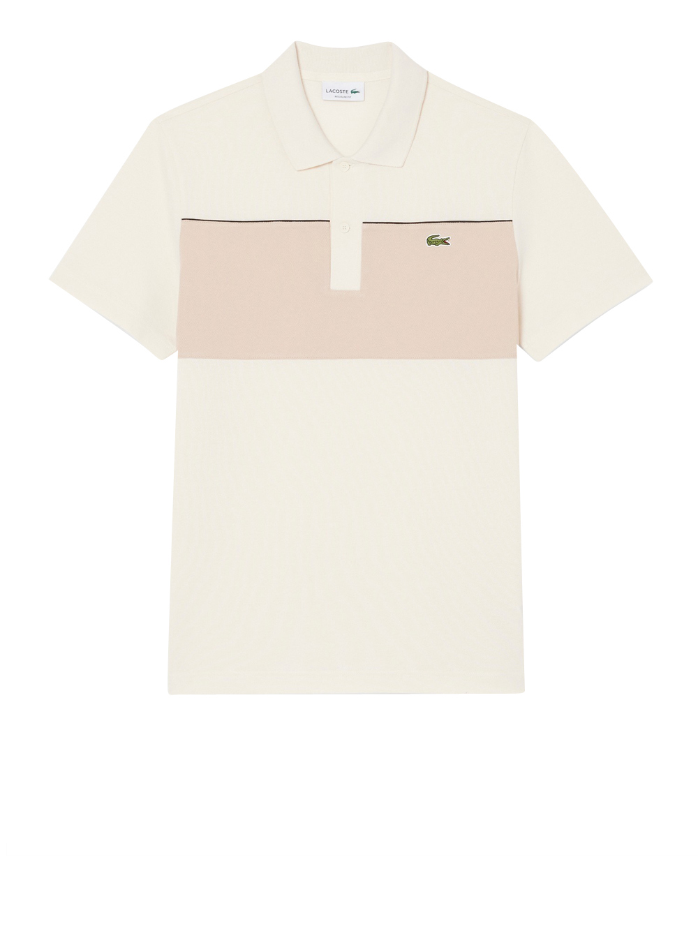 Lacoste Uomo Beige Polo Da