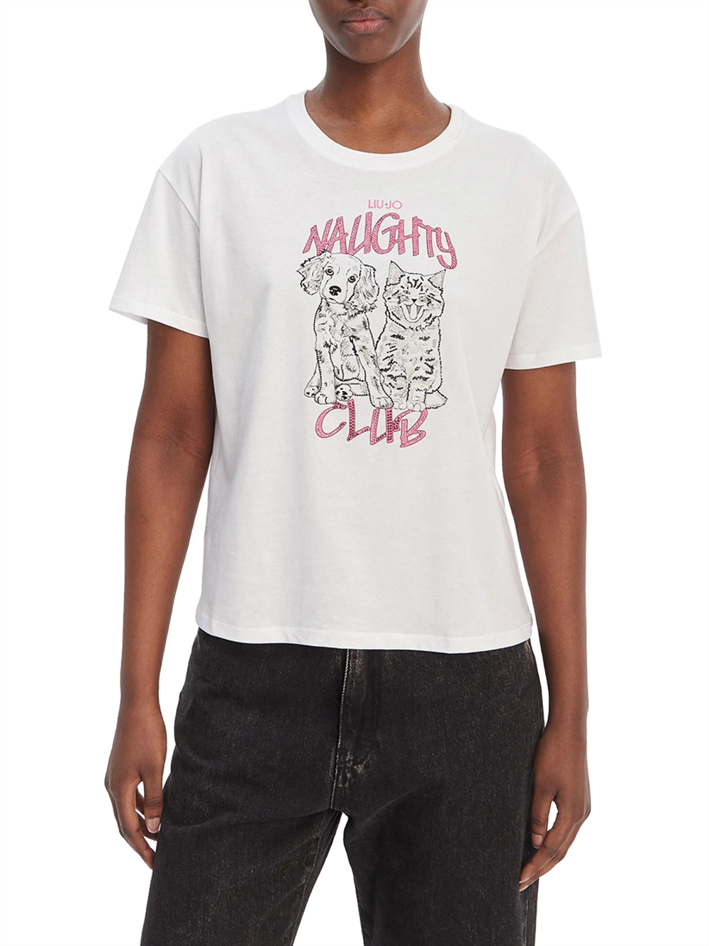 Liu-Jo Donna Bianco T-Shirt Liu Jo Da