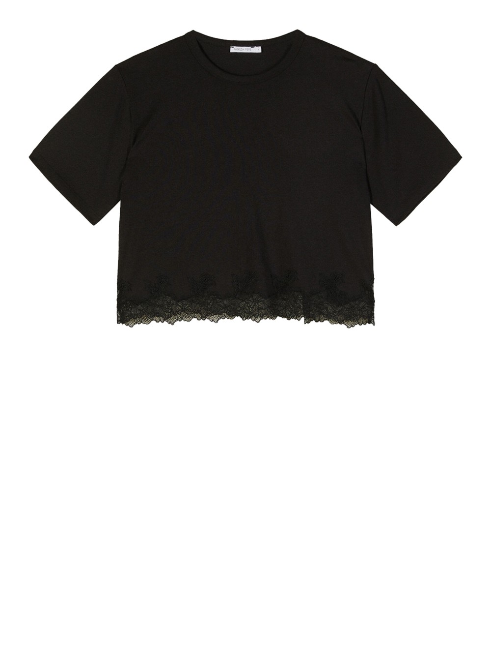 Patrizia-Pepe Donna Nero T-Shirt Patrizia Pepe Da
