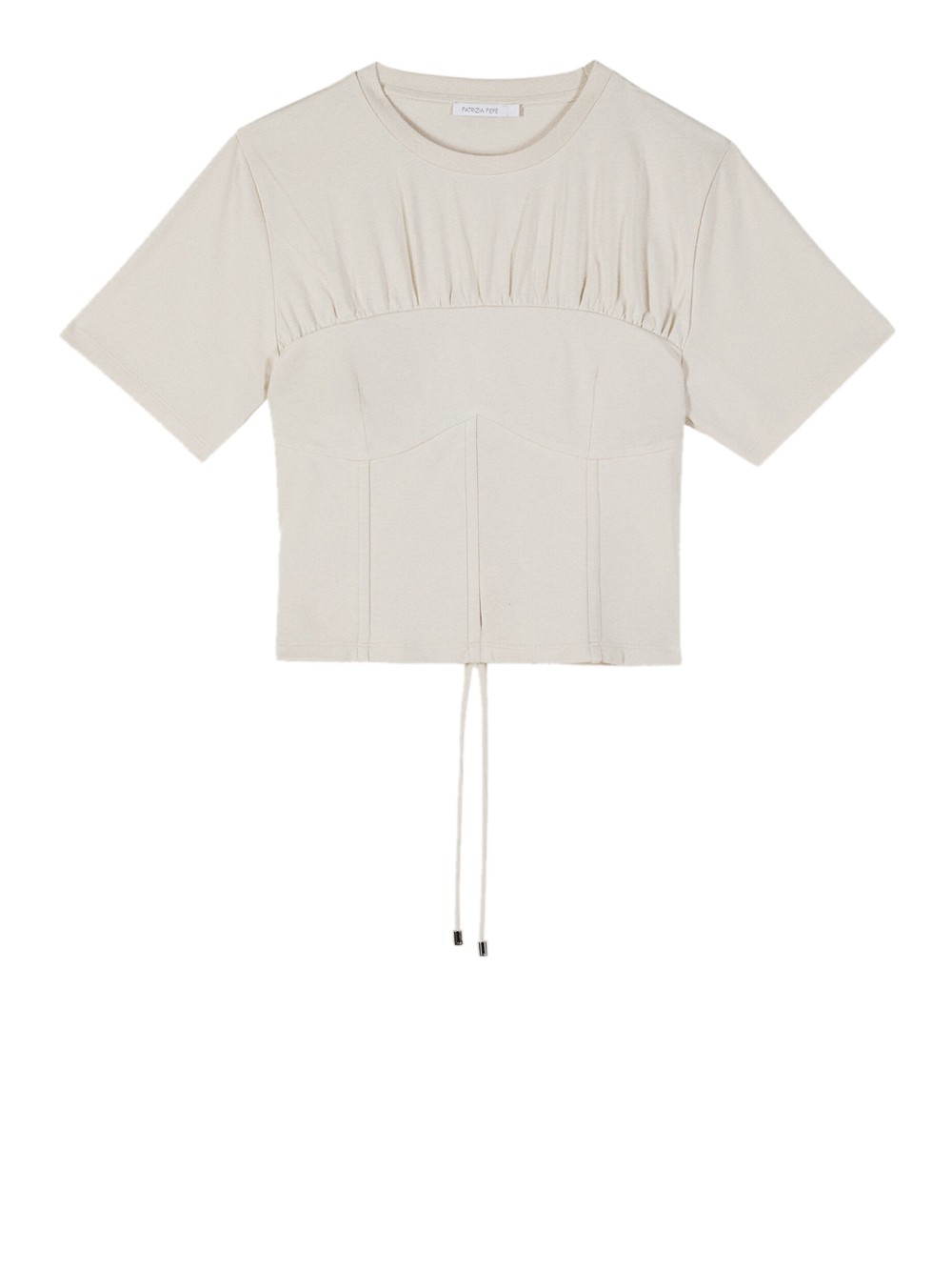 Patrizia-Pepe Donna Bianco T-Shirt Patrizia Pepe Da