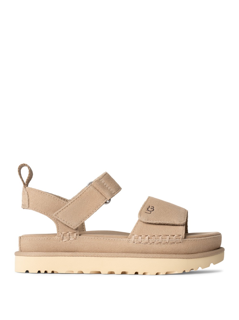 ugg goldenstar damen sandale - elfenbein größe 39