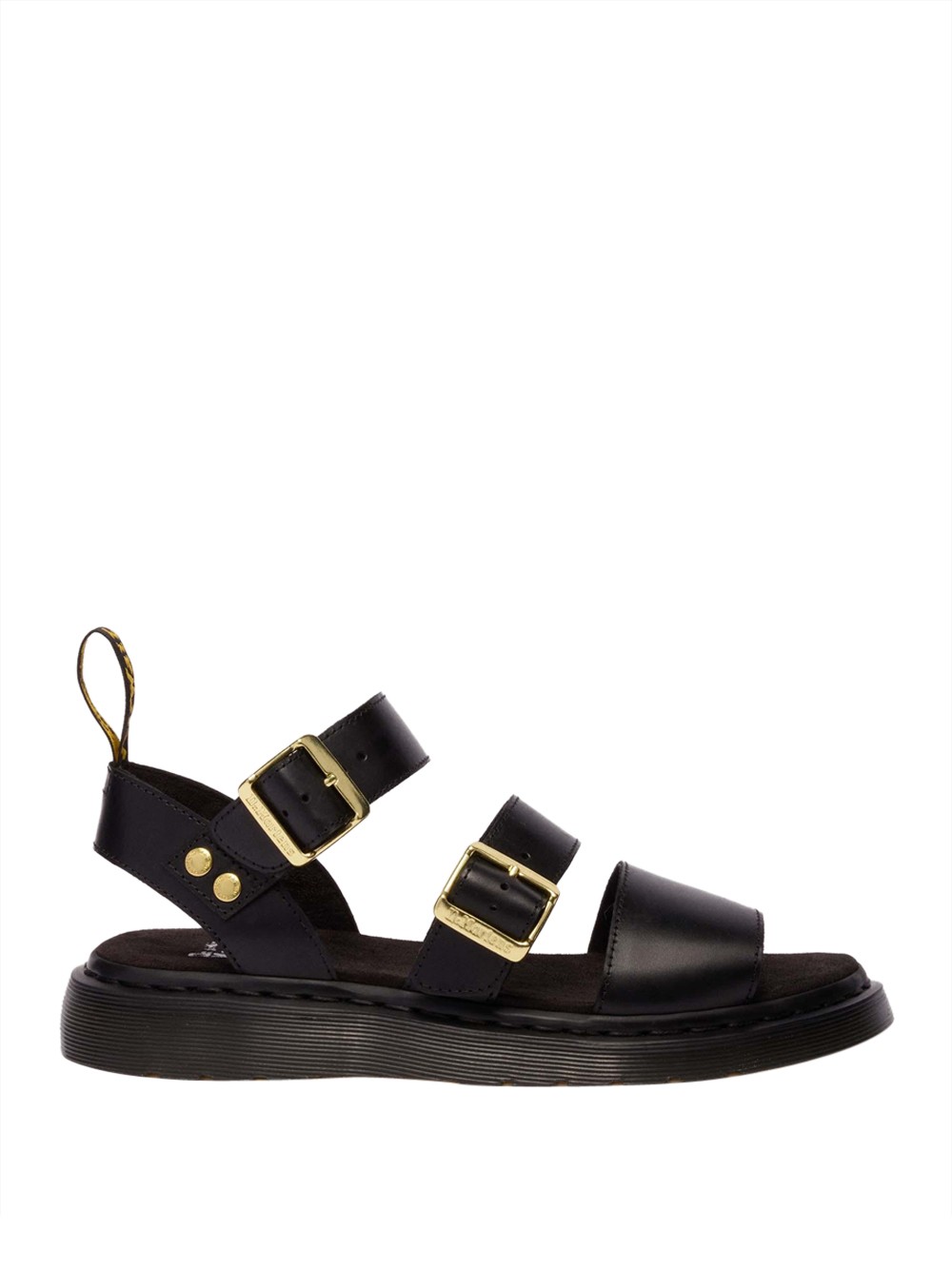 dr. martens damen sandale - schwarz größe 37