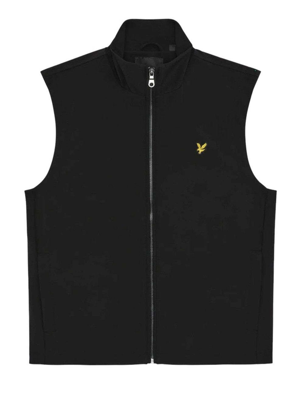 lyle & scott weste schwarz - herren größe m