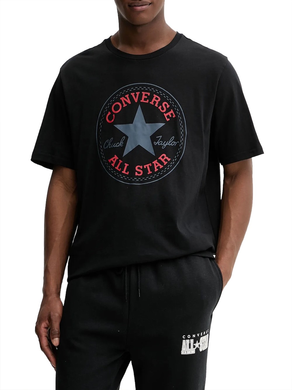 converse t-shirt schwarz - herren größe xxl